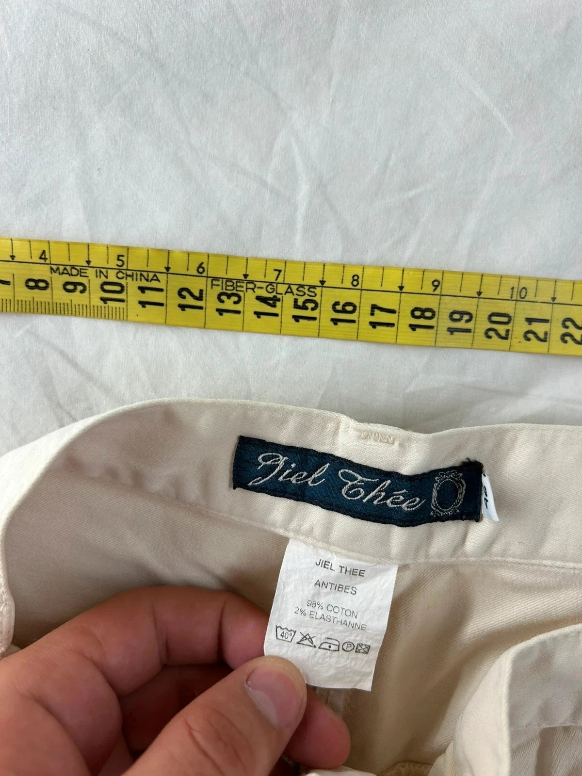 Beige straight cut jiel thée vintage jeans size 42 – photo 13